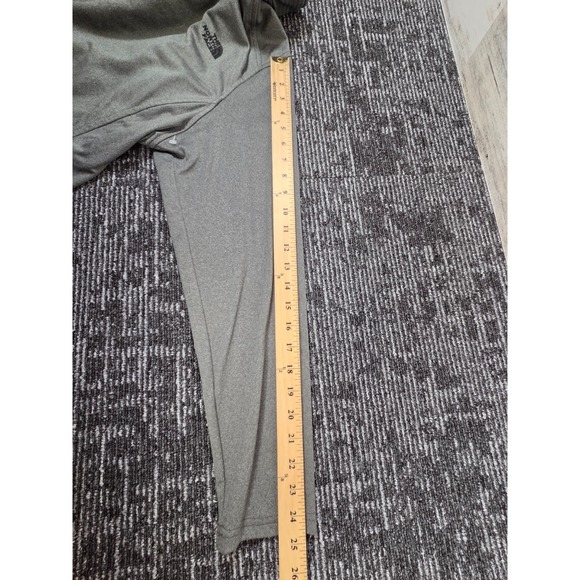 The North Face Fleece Pullover Womens XXL Gray Quarter Zip Embroidered Logo - Picture 4 of 5